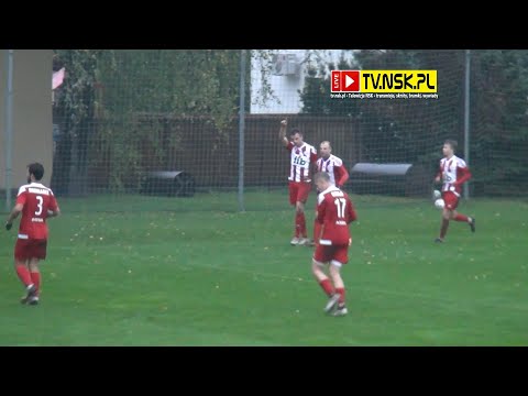 tv.nsk.pl 2020-10-17 Pogoń Grodzisk Mazowiecki - Olimpia Zambrów 2:1 (0:1) bramki