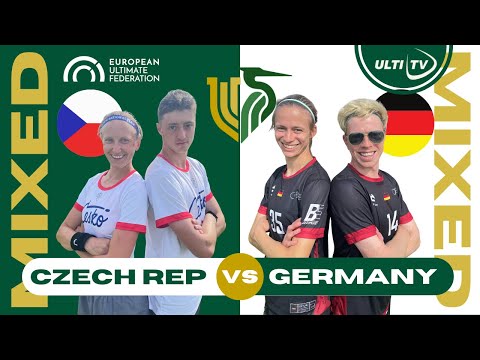 Czech Republic vs Germany — MIXED Pool — European Ultimate Championships #EUC2023
