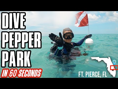 , title : 'Pepper Park Ft Pierce Beach Dive - Down to 60'