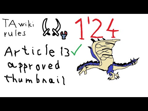 MHW - 1'24 Azure Rathalos TA wiki rules (Dual Blades)