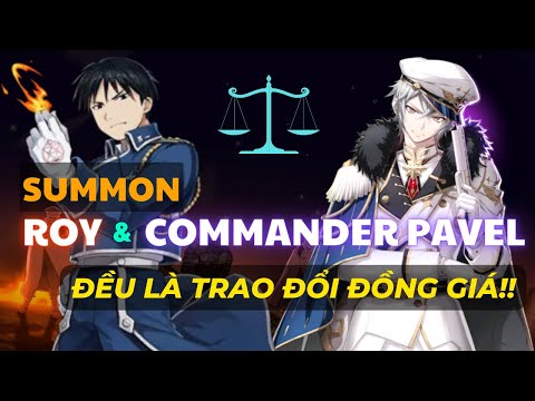 Summon Roy Mustang và Commander Pavel CỰC GẮT - Quà lễ 2/9 từ Smile Gate :)) - Epic Seven