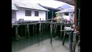 preview picture of video 'Original Muslim Village - Panyee - Thailand'