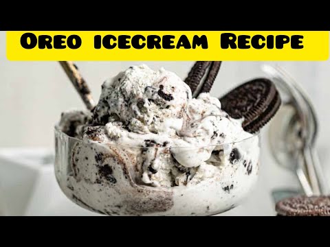 Oreo icecream || Recipe by Shameem's Kitchen in urdu Hindi