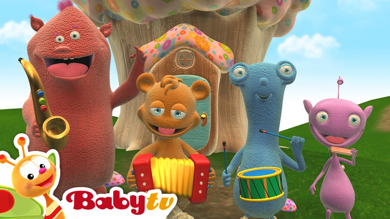 ミュージカルバンド 🎶🥁 | ゆうじょうとたのしいひととき @BabyTVJP