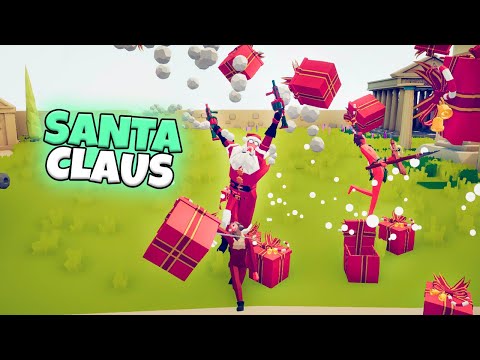 SANTA CLAUS VS EVERY FACTION | TABS UNIT CREATOR GAMEPLAY