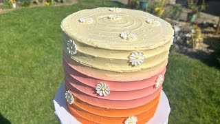 Decorate an 8 inch cake live | Sweet things by Amy