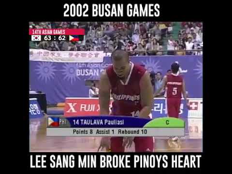 2002 busan Asian Games Philippines vs South korea highlights