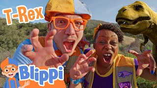RAWR! Stomp Like a Dinosaur! | Music Video | Blippi Wonders Educational Videos for Kids