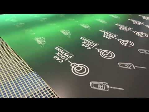 Zeefdruk blik bij Zaanlandia blikverpakkingen