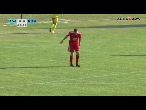 Pewne zwycięstwo w pierwszym meczu barażowym. Mazovia - Broń 0:2 [SKRÓT]