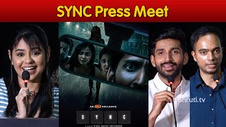 SYNC Press Meet | Kishen Das | Monica Chinnakotla | Director Vikas Anand Sridharan video