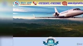 Get Fast and Safe Air Ambulance Service in Ranchi and Raipur by Sky