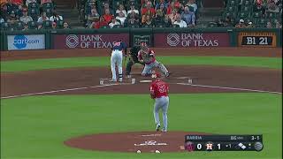 9/12/21 vs LAA 1st inning walk by Jaime Barria