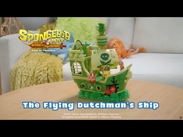 Vídeo relacionado con Funko Spongebob Squarepants The Spongebob Movie - Spongebob As The Flying Dutchman (Glow in The Dark) Vinyl Figur 1943 Sin