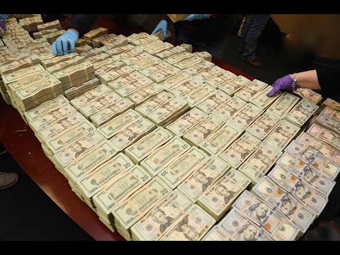 The Money Count - Over 15 Millions Dollars In Cash