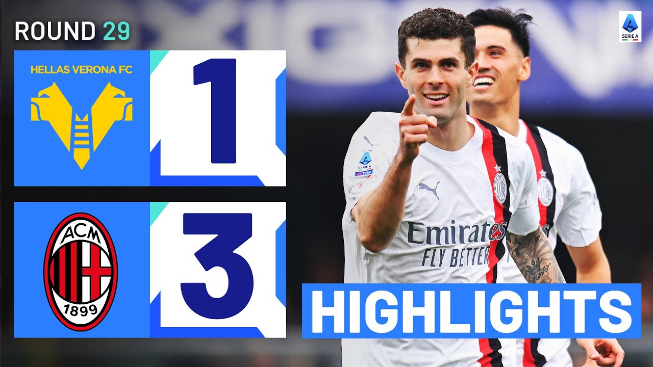 Hellas Verona vs Milan highlights