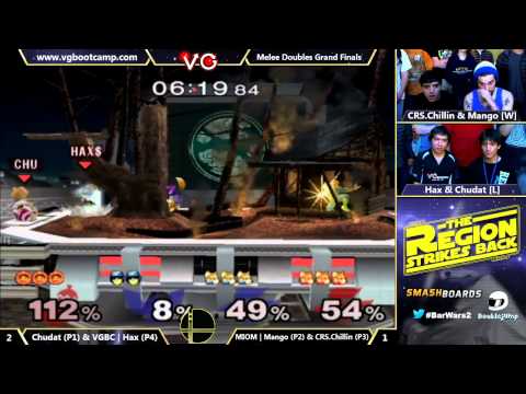 Bar Wars 2 - MIOM | Mango & CRS.Chillin Vs. VGBC | Hax & Chudat - SSBM Grand Finals - Melee
