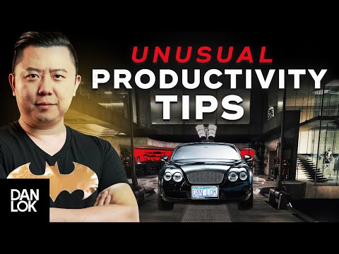 How To Achieve Effortless Productivity - The "Batcave Method", Timeblocking, And Other Unusual Tips