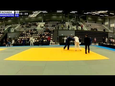 Finnish Judo Open 2018: M-90: FACHADA - WIDERSTRÖM