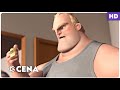 Os Incríveis Cena Treinamento De Beto Dub HD