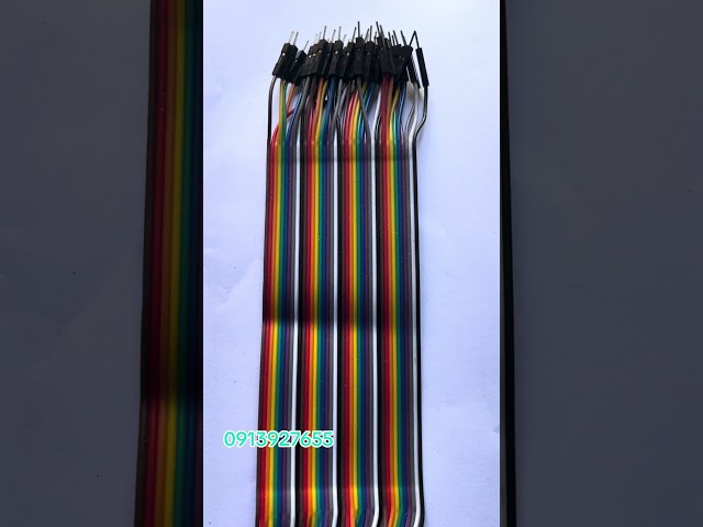 Vídeo relacionado con AZDelivery 3 x Jumper Wire Cables de Puente 20 cm Set de 120 pcs Cada uno Macho-Hembra/Macho-Macho/Hembra-Hembra Compatible con Arduino y Raspberry Pi Breadboard con E-Book Incluido! (360 pcs)