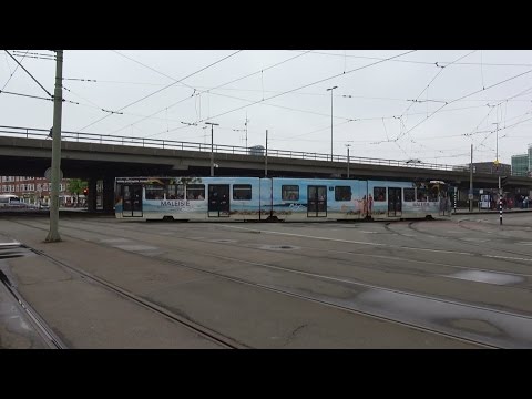 HTM R-NET Siemens Avenio & GTL trams Rijnstraat/Schedeldoekshaven te Den Haag | 22 mei 2016