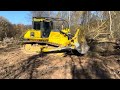 Корчування садів та полів бульдозерами Komatsu D65 PX-15 та CAT D6R LGP - фото 1