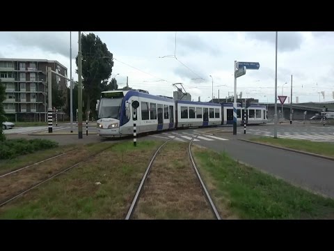 HTM RandstadRail 19 Leidschendam Leidsenhage - Delft Noord | Alstom RegioCitadis 4041 | 4K