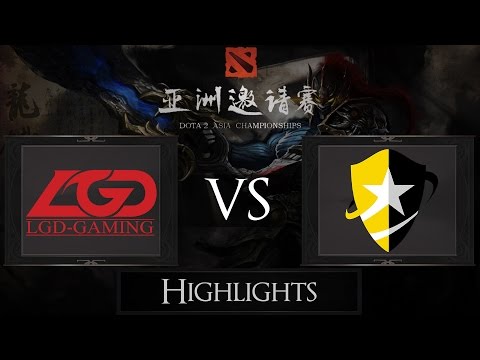 LGD vs HGT Highlights | Dota 2 Asia Championship 2015