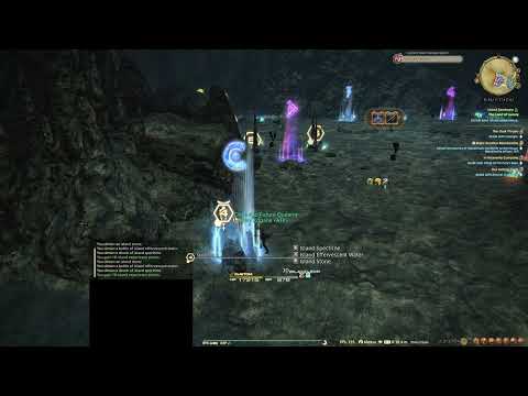 FFXIV - Island Effervescent water/Spectrine route