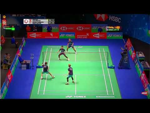Leo C & D Marthin vs Jeppe Bay & Lasse Molhede | Pertandingan Sengit di All England 2023
