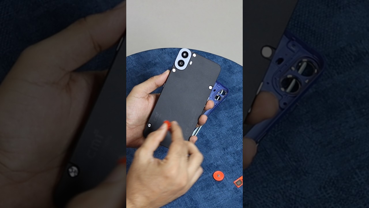 I Replaced CMF Phone 1 Back Panel In 1 Min #shorts