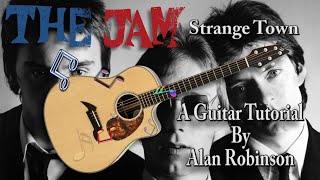 Strange Town - The Jam - Acoustic Guitar Lesson (Ft. my son Jason on lead etc.)