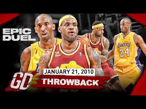 The Game LeBron James COMES UP CLUTCH vs Kobe Bryant! EPIC Duel Highlights 2010.01.21 - MUST SEE!