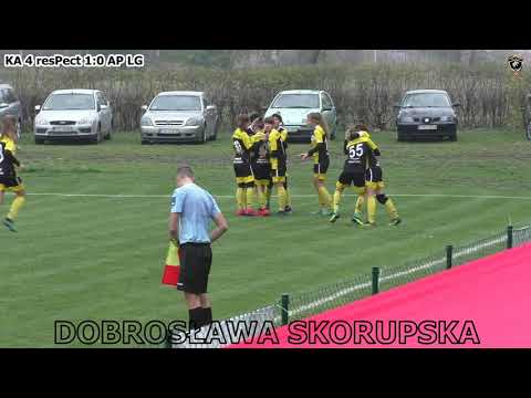 KA 4 resPect Krobia - Akademia Piłkarska LG Gdańsk 3:2