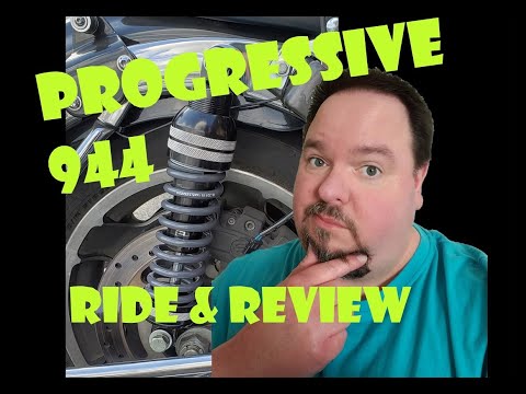 PROGRESSIVE 944 REVIEW. Lets talk a little tech and go for a ride.