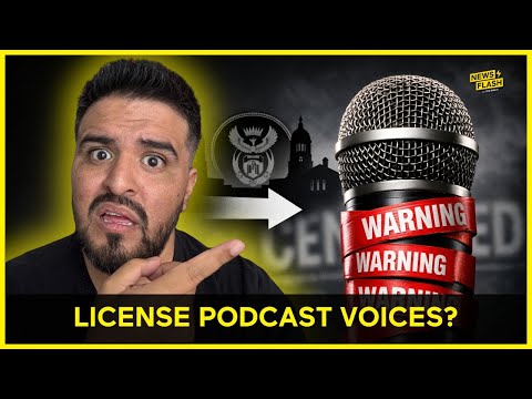 ANC Wants To Regulate Podcasts… Here’s What They’re REALLY After