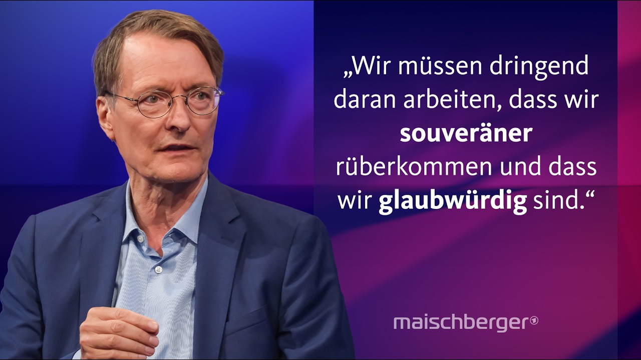 Kabinettsumbildung und Rentenreform: Tilman Kuban und Karl Lauterbach diskutieren | maischberger