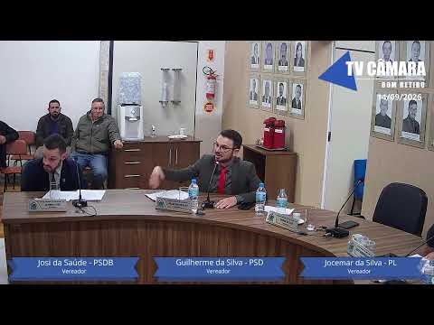 Acompanhe a transmissão ao vivo da Sessão da Câmara dos Vereadores de Bom Retiro!