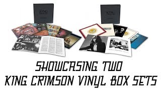 SHOWCASING TWO KING CRIMSON VINYL BOX SETS