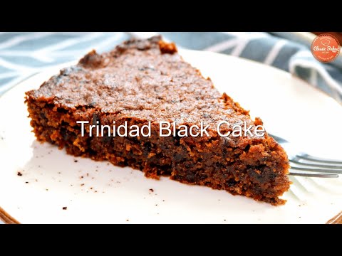 How to make Trinidad Black Cake (MOIST cake with alcohol)