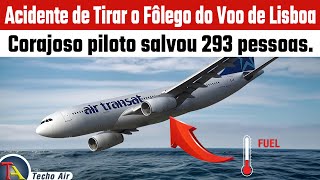 Avião fica sem combustível a 39.000 pés! | Air Transat Flight 236