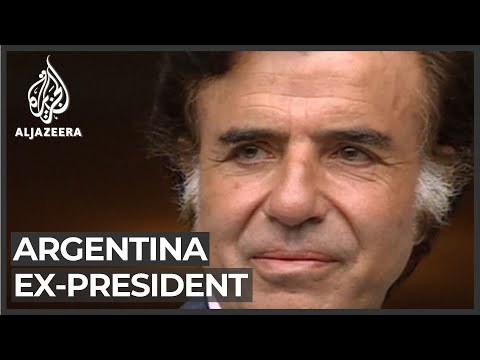 Carlos Menem, former president of Argentina, dies aged 90