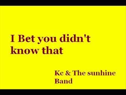 I bet you didn't know that