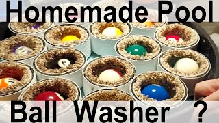 DIY: Homemade Pool Ball Washer How-To