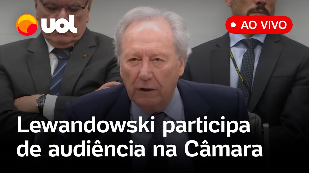 Lewandowski fala ao vivo na Câmara sobre PEC de segurança, crime organizado e mais paustas