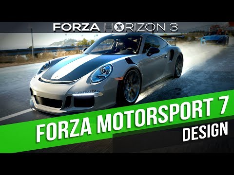 Forza Horizon 3 PC - Porsche GT3 RS im Forza Motorsport 7 Design - Eigenen Skin entwerfen