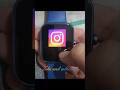How To Open Instagram In Android Smart Watch Instagram Fireboltt Android Trending Viral Shorts
