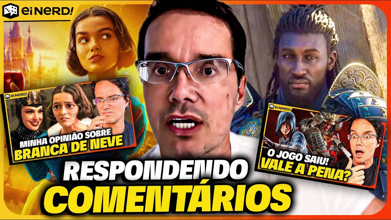 RESPONDENDO COMENTÁRIOS: BRANCA DE NEVE É SÓ PRA CRIANÇAS? E O YUSUKE SAMURAI?