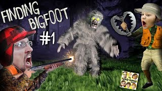 FINDING BIGFOOT GAME!  Caught on Tape by FGTEEV!  